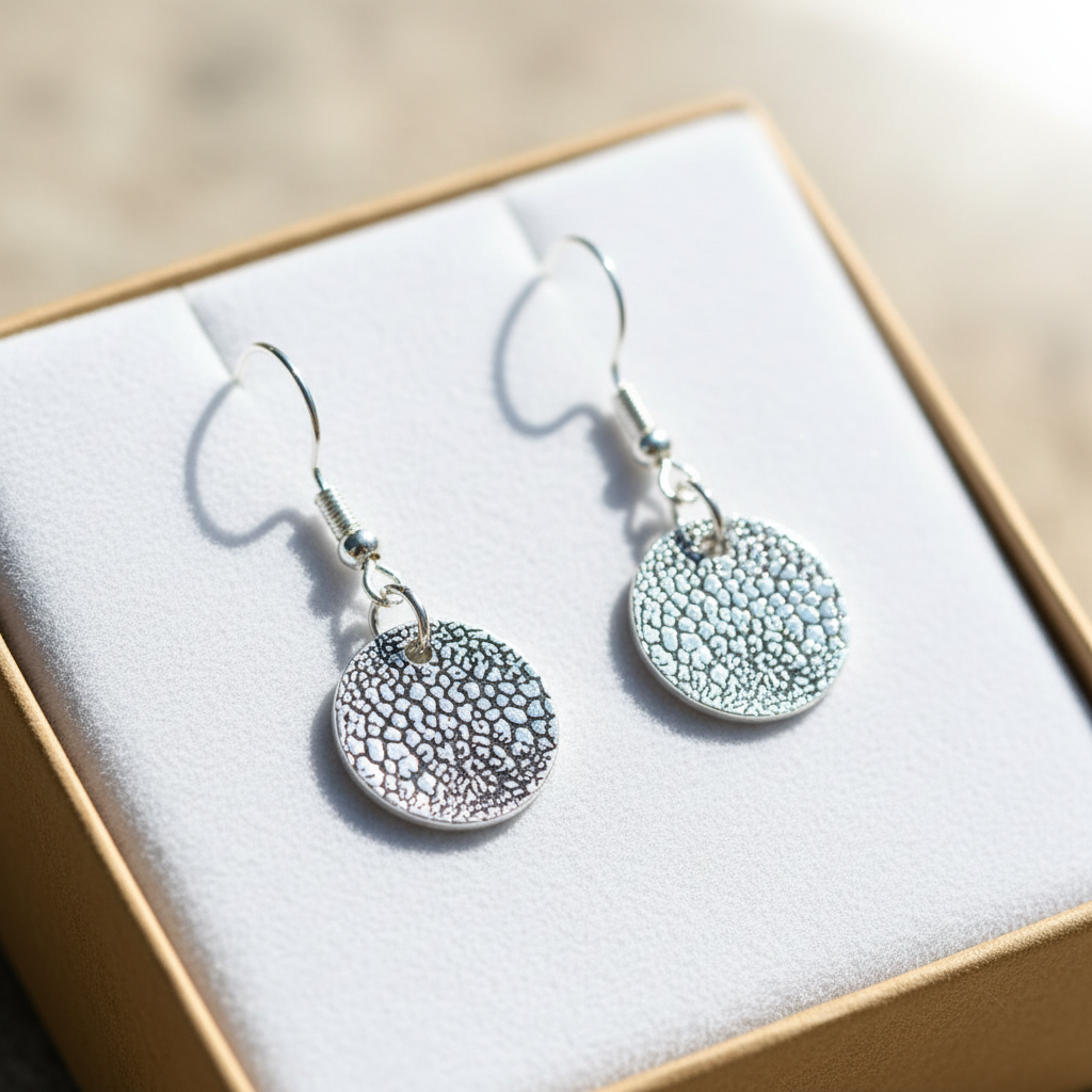 Personalised Nose Print Earrings