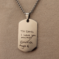 Personalised Military Dog Tag
